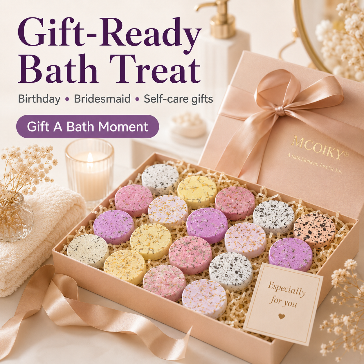MCOIKY® Aroma Bath Fizz Tablets