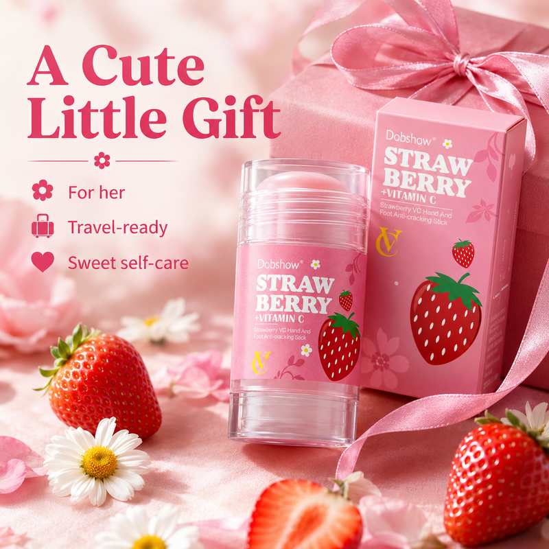 Dobshow® Strawberry Vitamin C Hand & Foot Moisturizing Stick