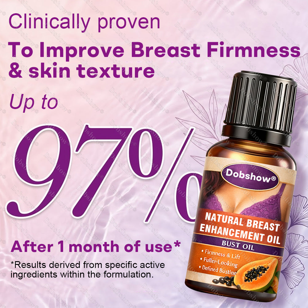 Dobshow® Natural Breast Enhancement Oil for Lift & Firming– Improve Elasticity & Shape