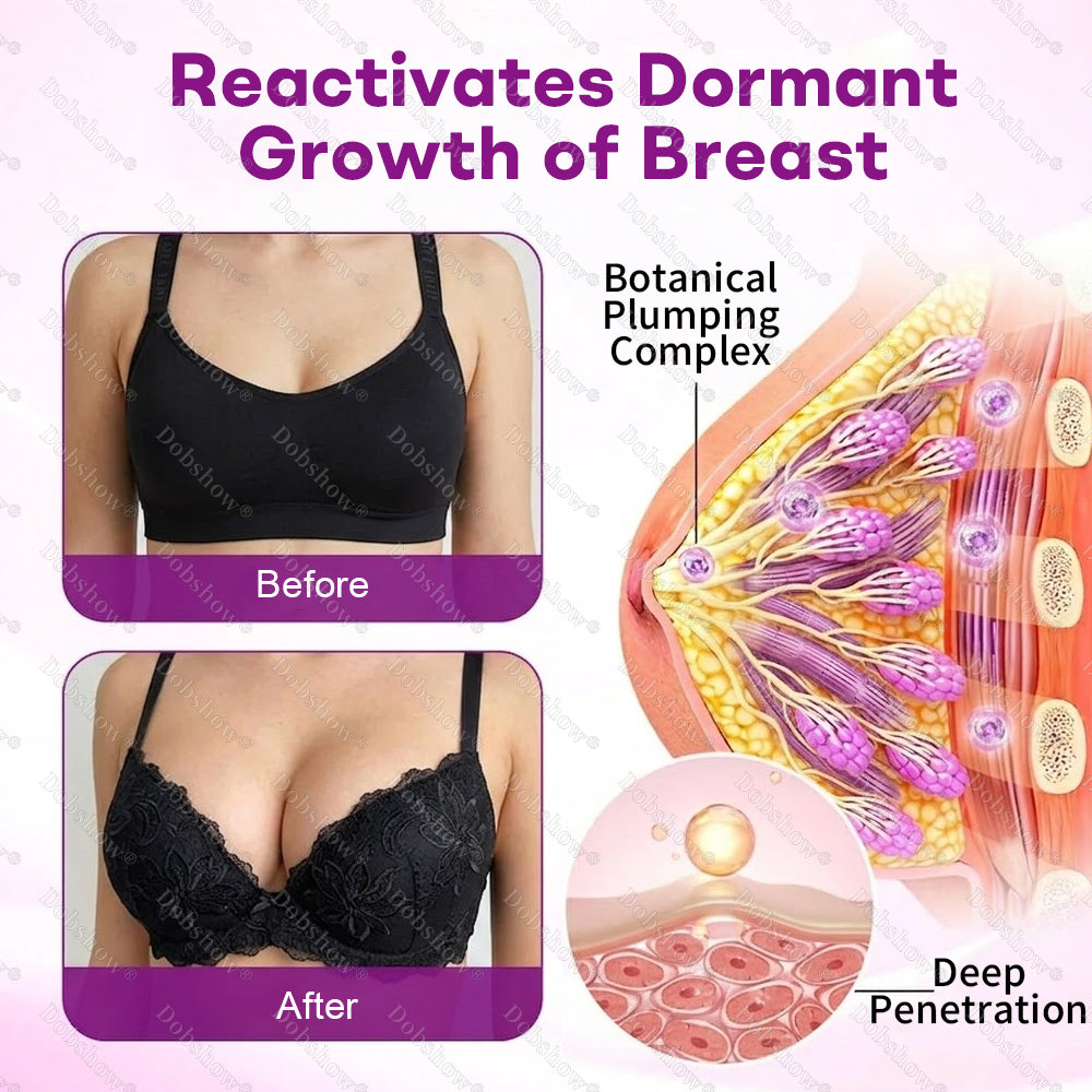 Dobshow® Natural Breast Enhancement Oil for Lift & Firming– Improve Elasticity & Shape