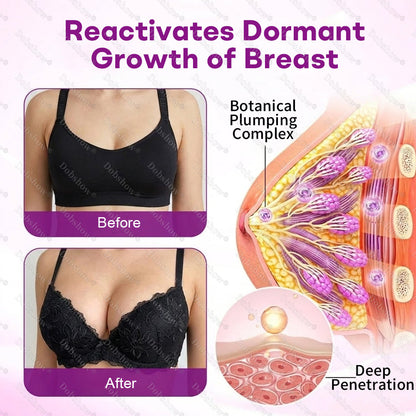 Dobshow® Natural Breast Enhancement Oil for Lift & Firming– Improve Elasticity & Shape