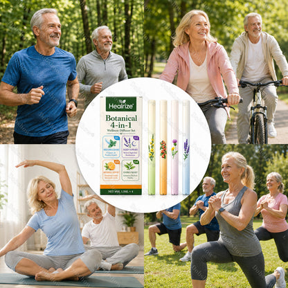 🔥𝙇𝙞𝙢𝙞𝙩𝙚𝙙-𝙏𝙞𝙢𝙚 𝙊𝙛𝙛𝙚𝙧 |Healrize® Botanical 4-in-1 Wellness Diffuser Set | 2-Min Instant Relief & 24/7 Care