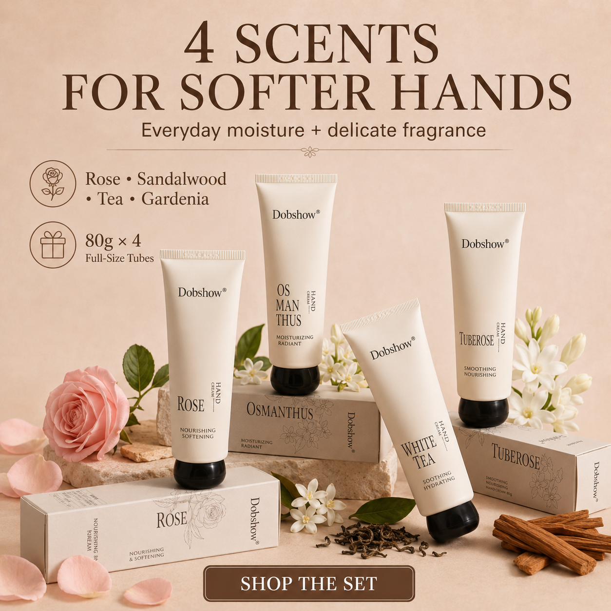 Dobshow® Fragrance Hand Cream Set