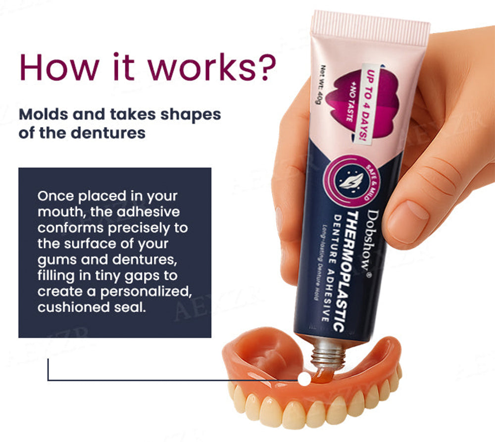 Dobshow® Thermoplastic Denture Adhesive✨